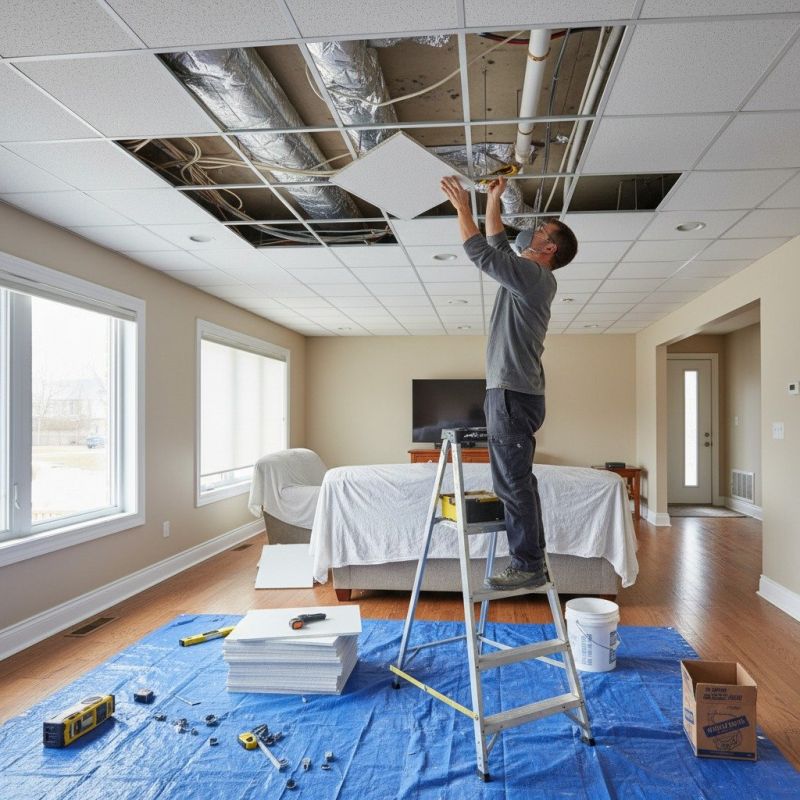 Grid Ceiling Repair in Longmont, CO
