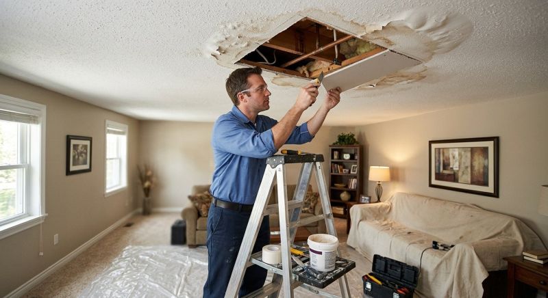 Drop Ceiling Repair Service
